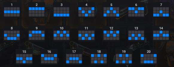 Игровые линии слота